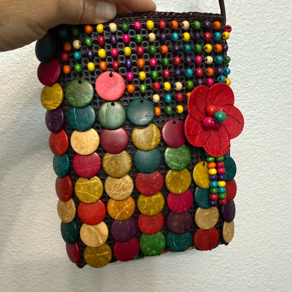 New Colorful Beaded Women's Crossbody Bag